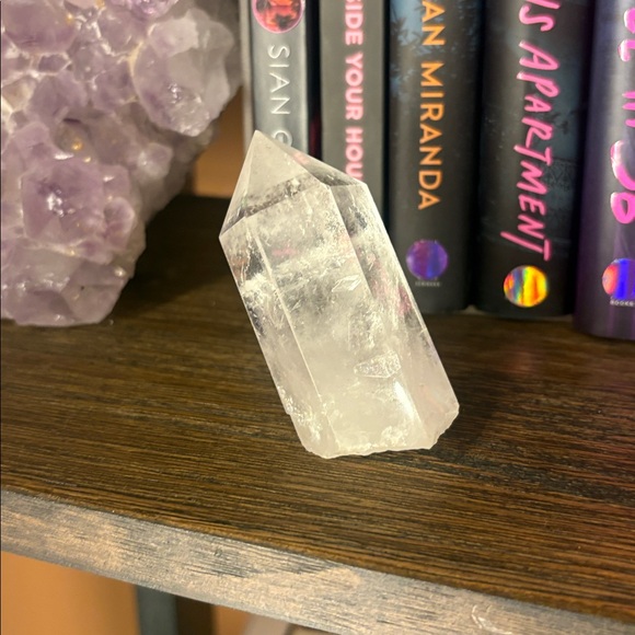 Clear Quartz Crystal Point - Picture 5 of 5